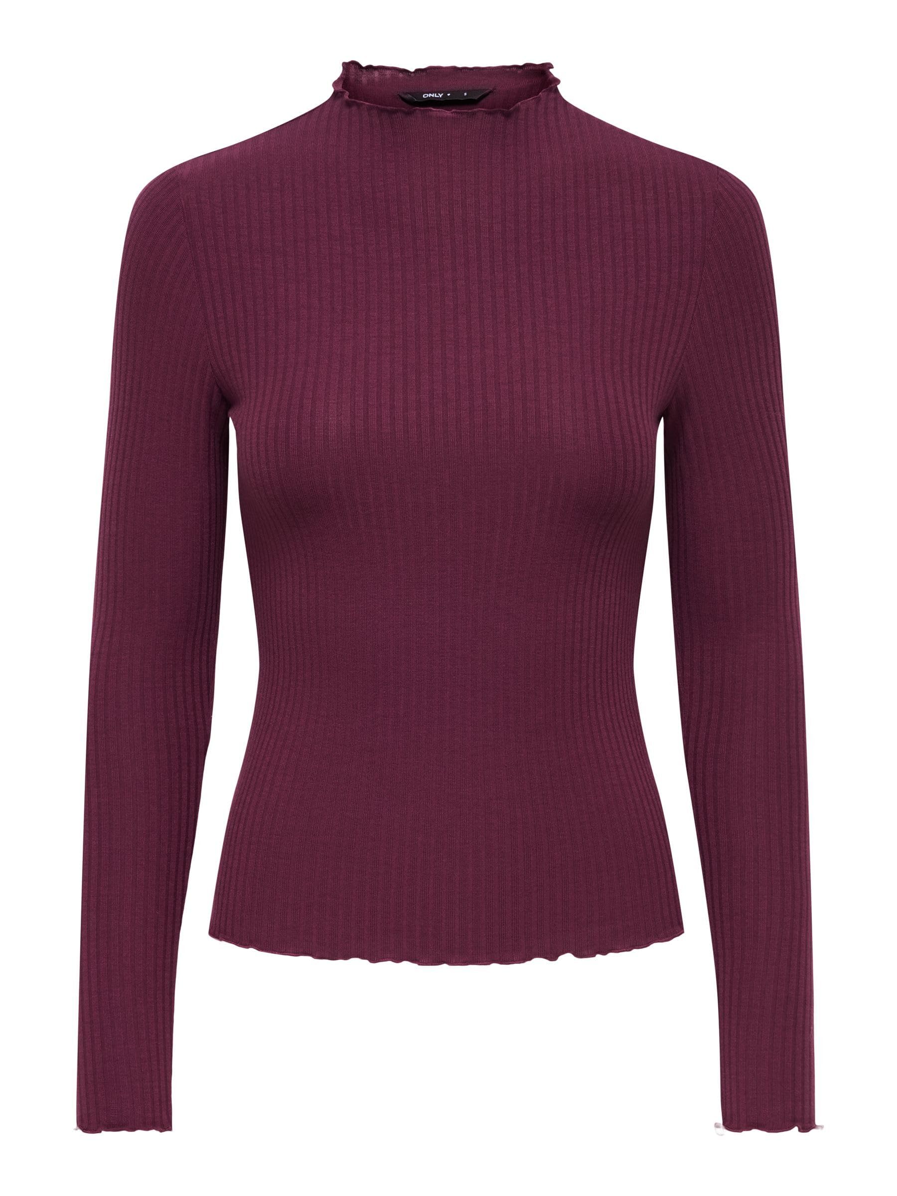 Onlemma L/S High Neck Top Noos JRS