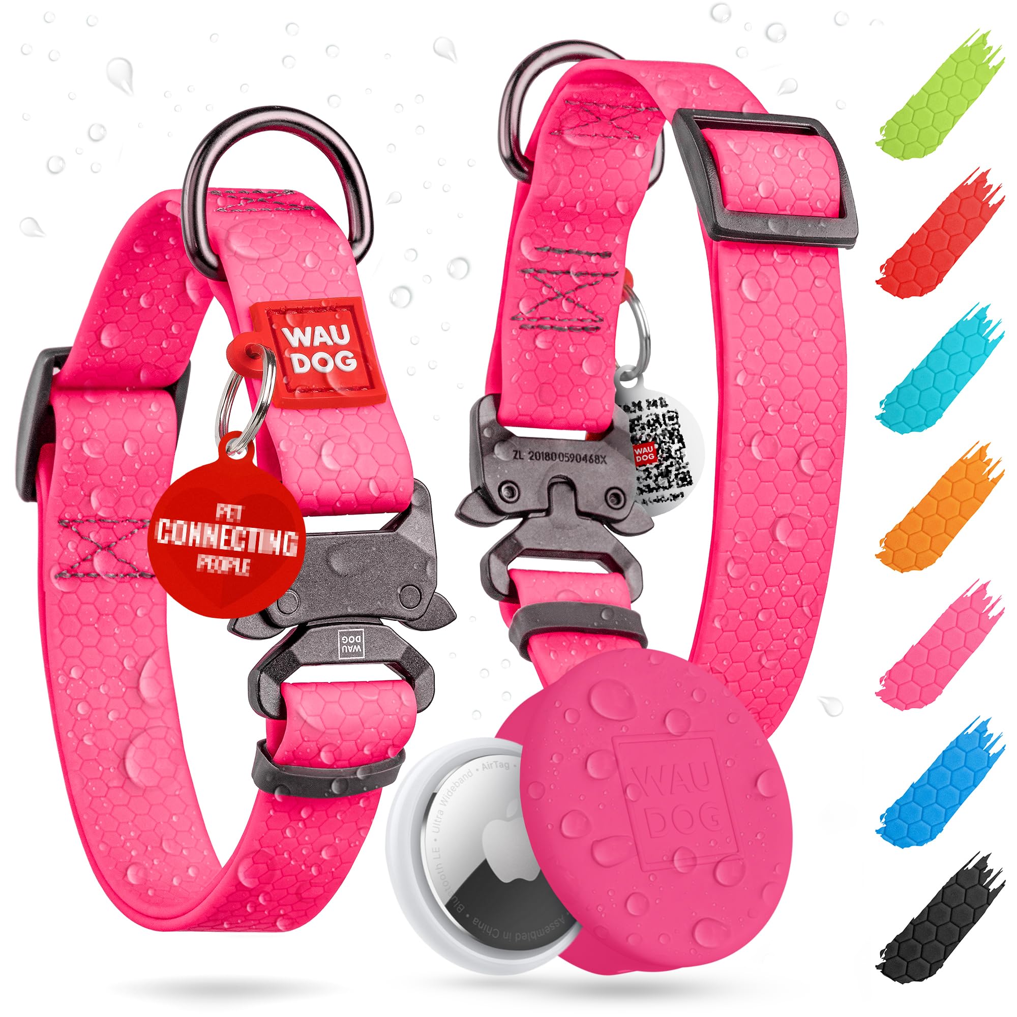 Halsband Hund Wasserfest Verstellbares Hundehalsband Groe Hunde -  Hundehalsband Mittelgroe Hunde Hundehalsband Kleine Hunde Halsbnder &  Welpen Halsband - Digitale Hundemarke : Amazon.de: Haustier