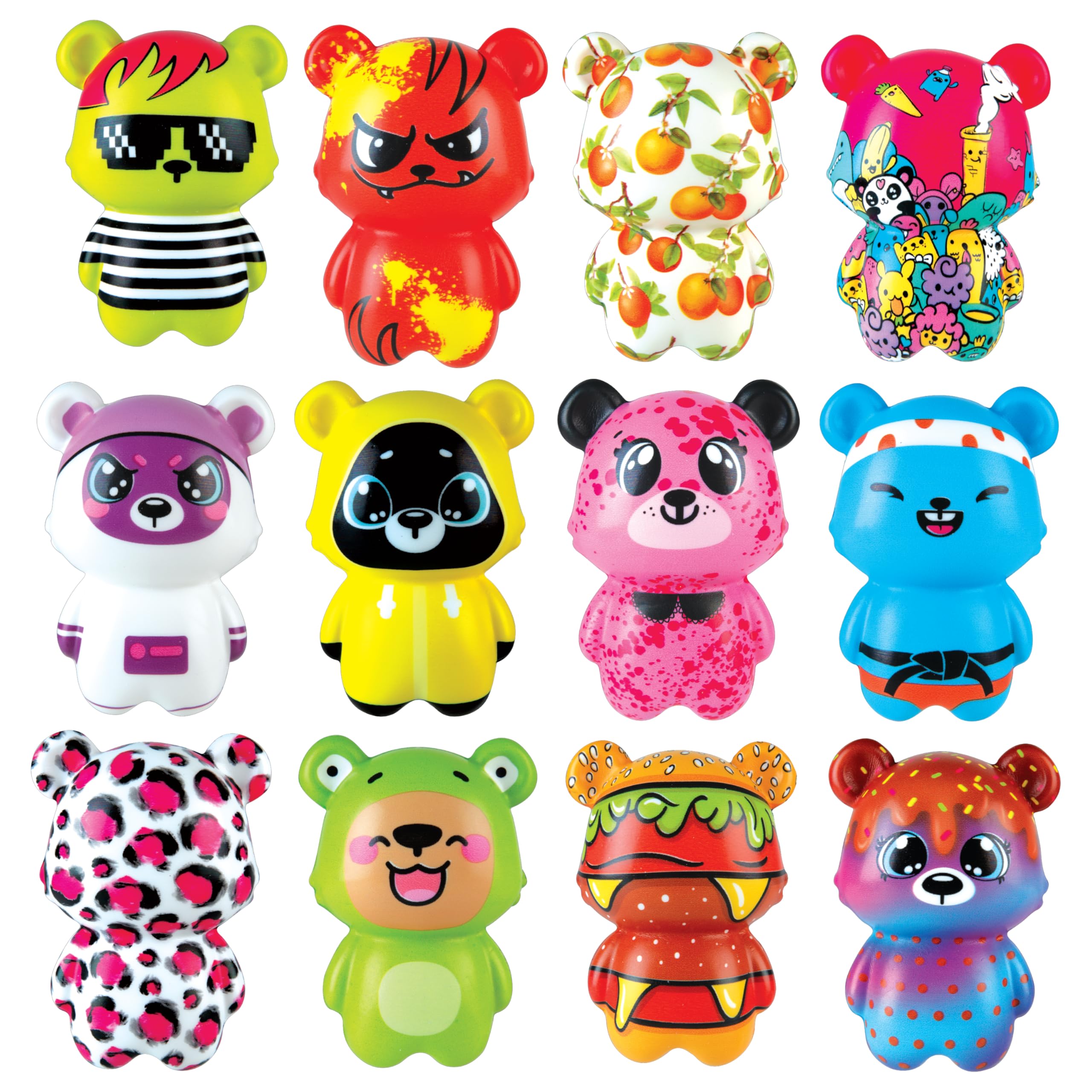 Amazon.com: Assorted 3 Pack - ORB Very Beary Jumbo Squishies