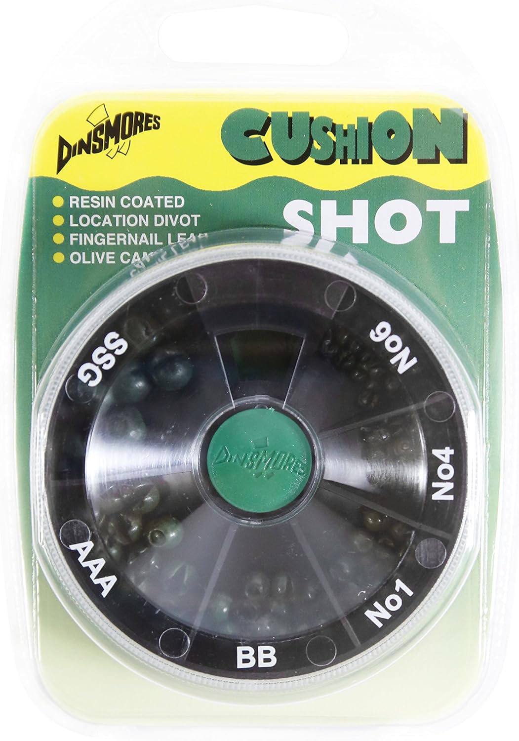 Dinsmores Cushion Shot - Non Toxic - 6 Way Dispenser - Black