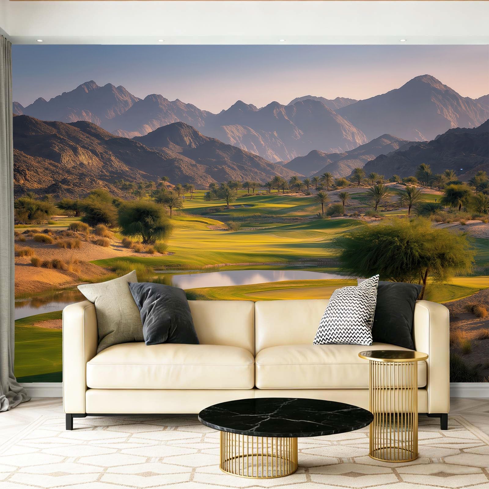Fototapeta Natura Góry łąki Drzewo Tapeta Fototapety Zielony Plakat Fotograficzny Do Sypialni Salon Tv Ściana 400 x 280 cm