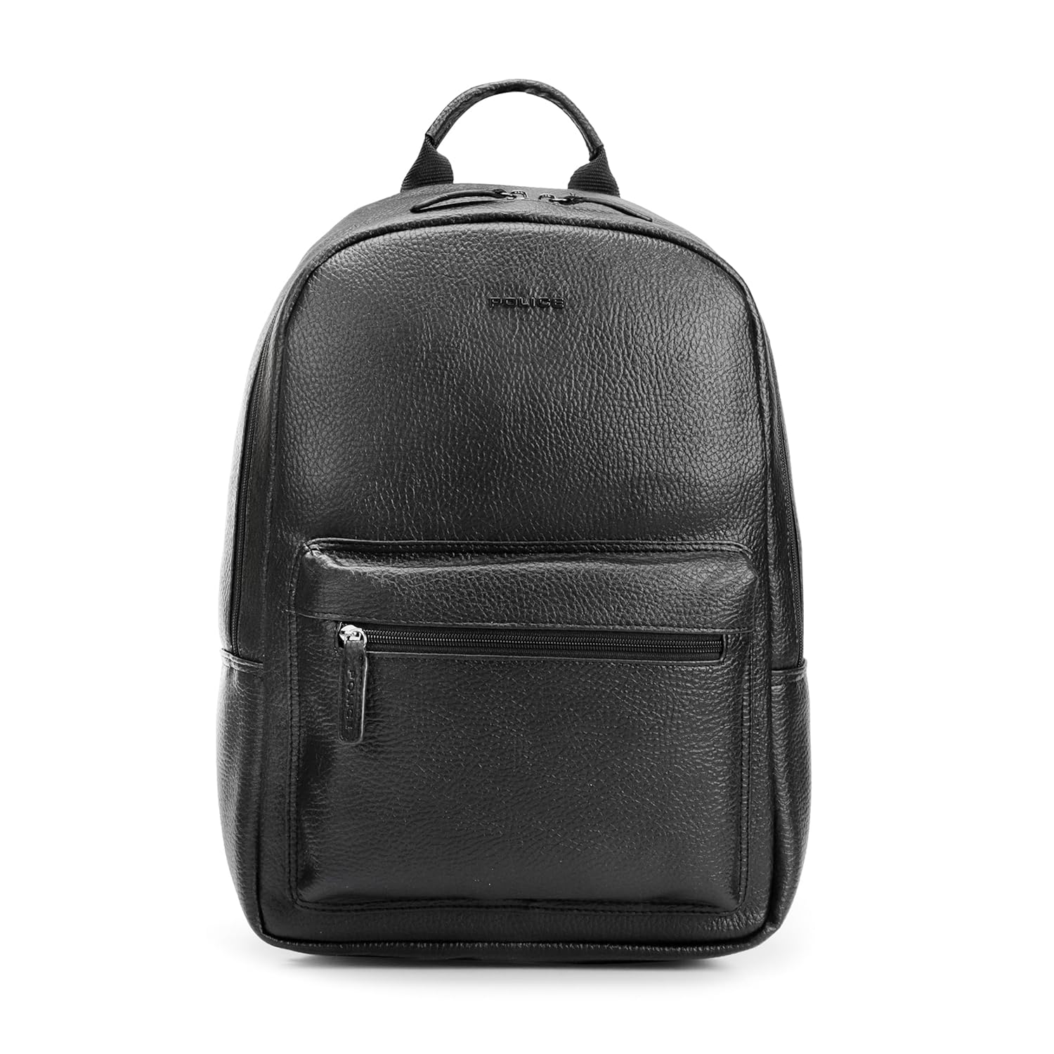 Police Alfred Men’s Backpack – Stylish & Lightweight Bag with Laptop Compartment (Fits up to 13″) I Comfortable Office, Travel & Daily Use Backpack I Black