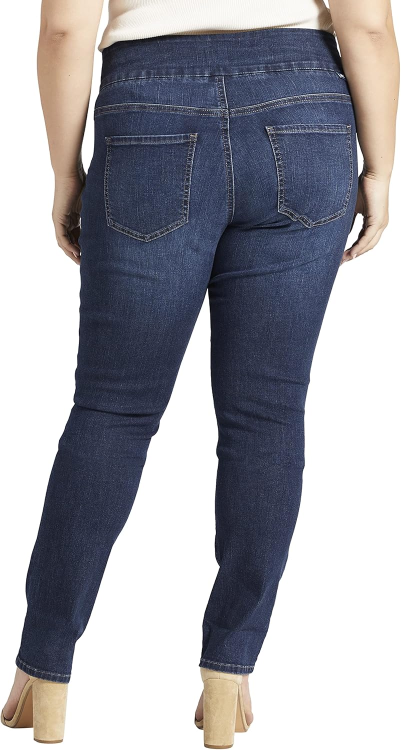 Jag Jeans Women's Plus Size Nora Mid Rise Skinny Pull-on Jeans - Image 3