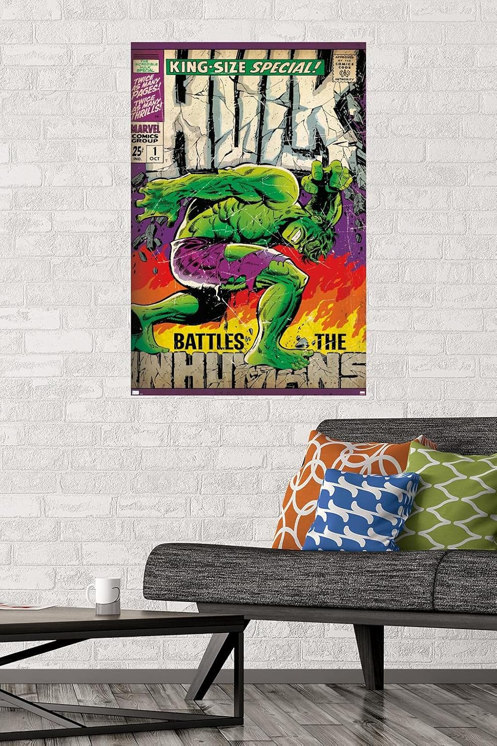 Marvel Comics Hulk - Incredible Hulk Special #1 Wall Poster, 34L" x 22.4W", Premium Unframed Version