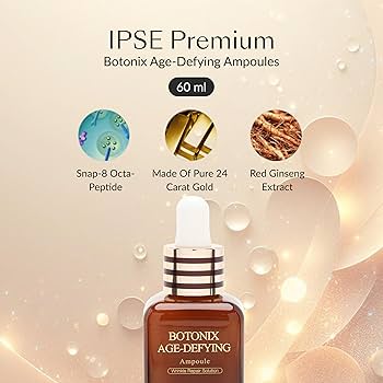新品　BOTONIX AGE-DEFYING Ampoule 60ml 2セット IPSE Premium Botonix Ampoule Face & Neck Serum 60ml - Korean