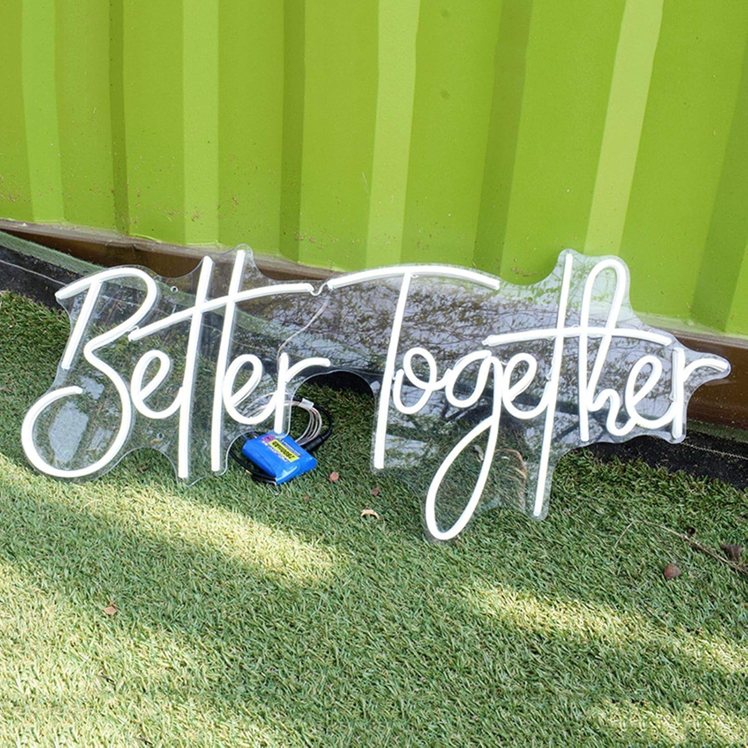 Flаѕh Sаlе Buу 1 gеt 1 Shaped Better Together LED Neon Decorative Light, Neon Sign Leter Shaped Decor Light, Indoor Decor Good for Decoration, Indoor. Size:55x21cm