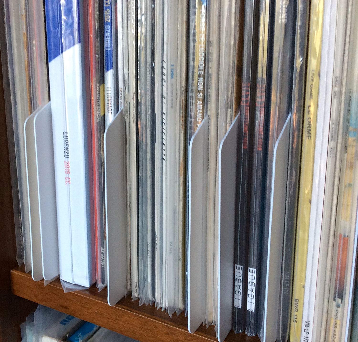 30 Pz - Separatore, Divisore Sagomato per [LP] Modello Americano Deluxe