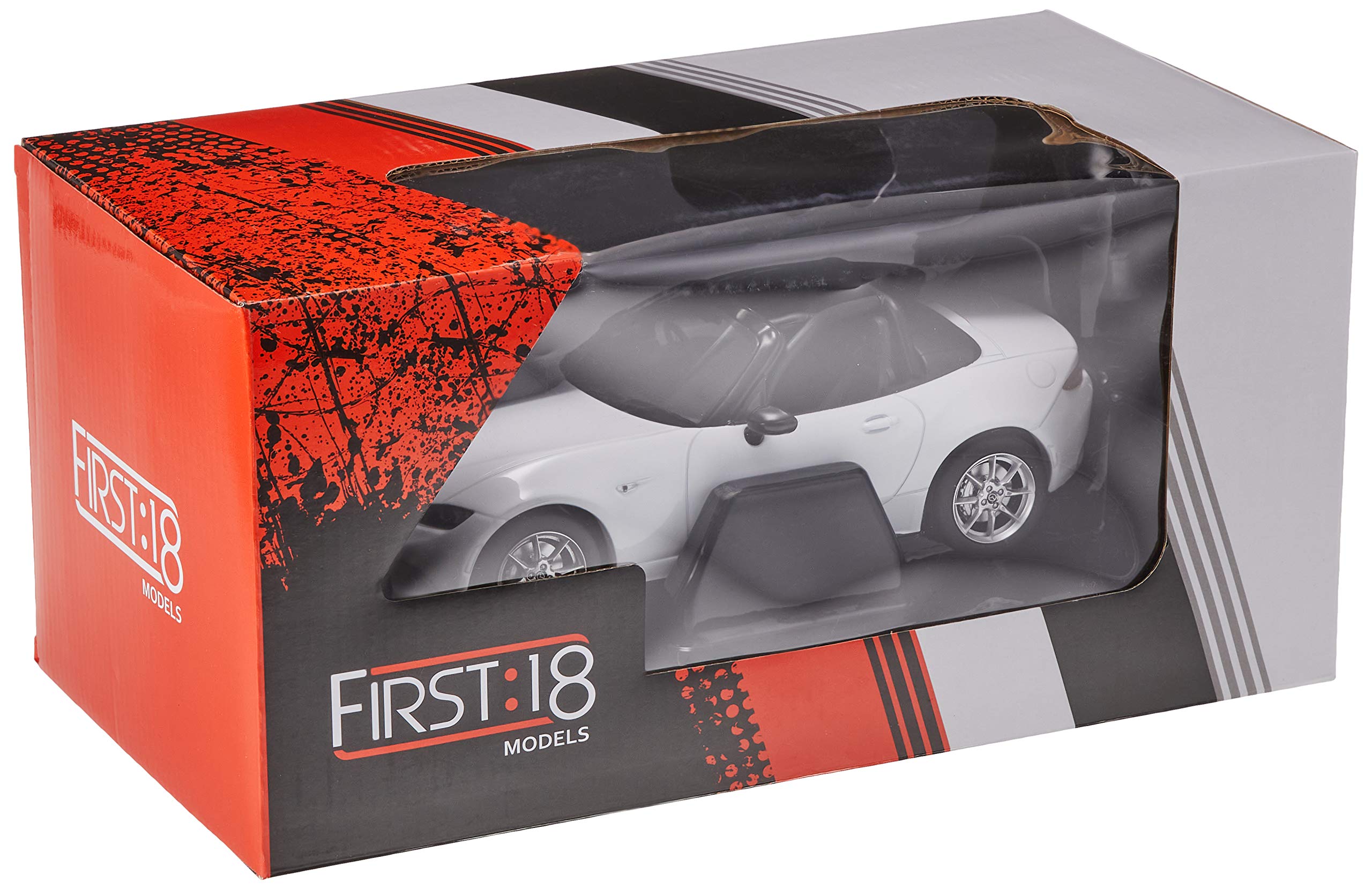 Amazon | FIRST:18 1/18 マツダ ロードスター NR-A ホワイト 完成品  