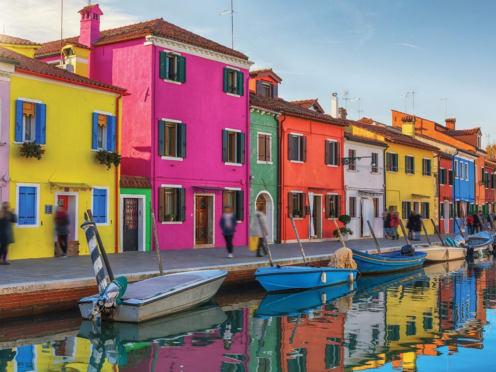 300 Piece Puzzle for Adults - Large Piece - Colorful Venice Jigsaw Puzzle