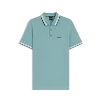 Boss Polo da Uomo, Turchese/Aqua 445