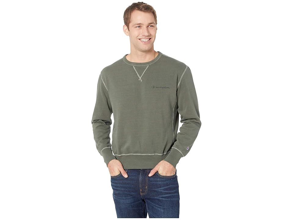 

Champion Vintage Dye Fleece Crew - 549295 (Forest Grove) Men's Clothing