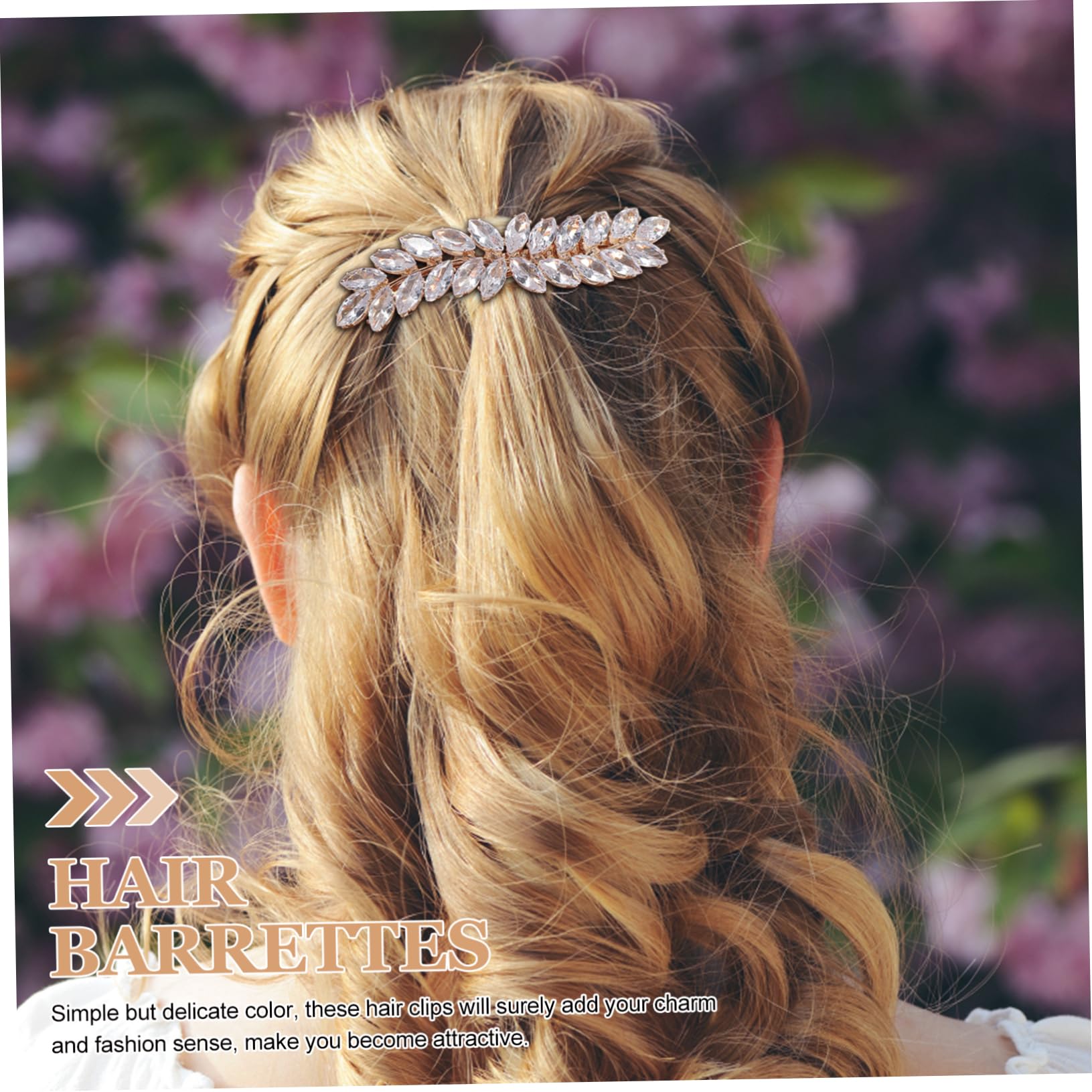 MAGICLULU 5 Piezas clip accesorios para el cabello para la novia Pinzas para el cabello metálicas hair clips horquillas moño pasador pelo pinzas cabello pasador niñas