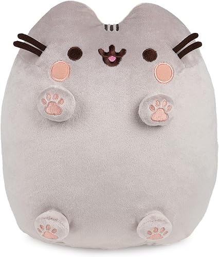 Miniatura 2 de GUND Pusheen The Cat Classic Toe Beans de peluche, animal de peluche para edades de 8 años en adelante, 11 pulgadas
