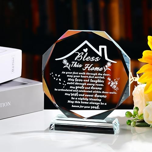 Miniatura 4 de Regalos de inauguración de la casa, decoración de cristal para el hogar, regalo de inauguración de la casa, regalo para el nuevo hogar, regalos de