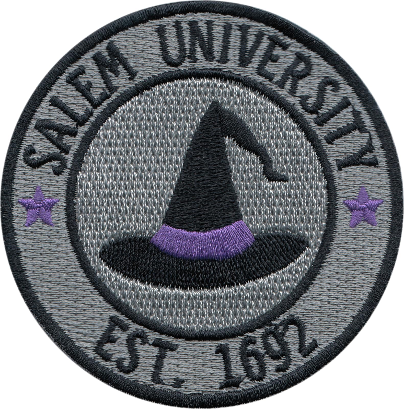 Witch - Salem University Est. 1692 - Embroidered Iron on Patch