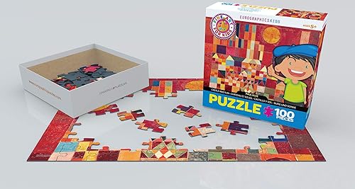 Vista 283 de EuroGraphics - Rompecabezas Hermoso Cabello, 100 piezas