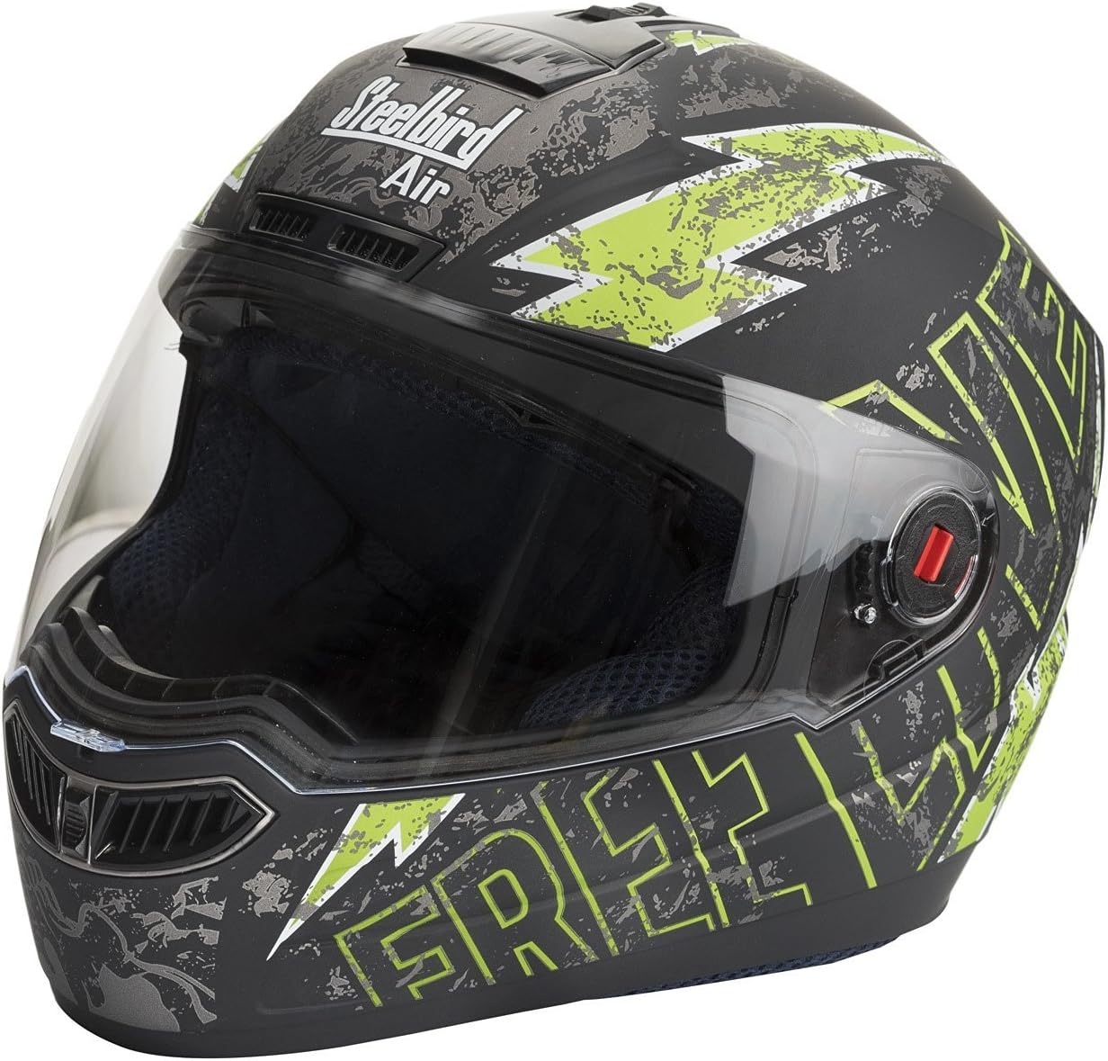 TVS XPOD Aerodynamic Helmet for MenISI Certified, Ultrawide Visor