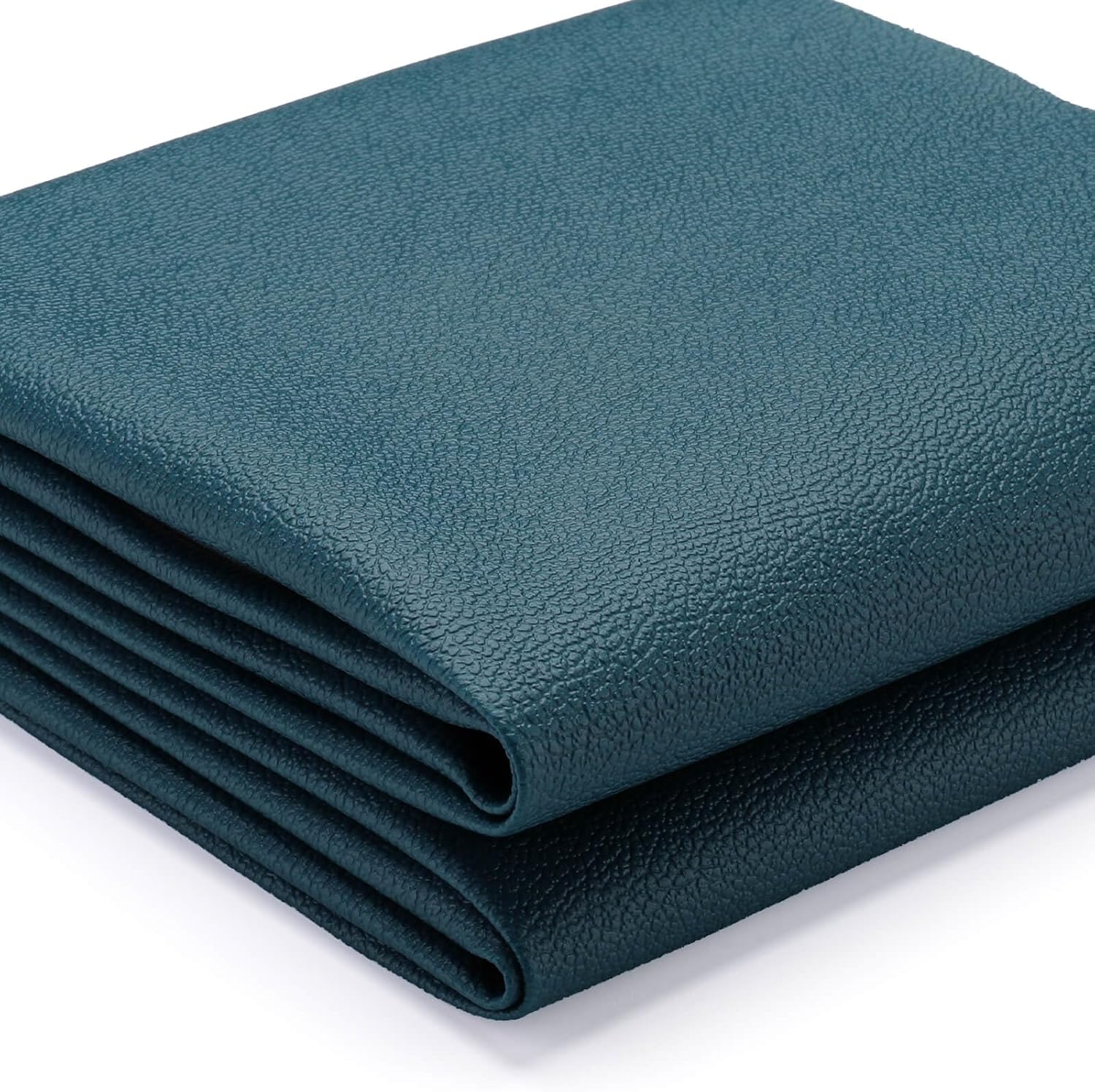 K-Musculo Vinyl Fabric, Marine Faux Leather Upholstery, for Upholstery Crafts, DIY Sewings, Sofa, Handbag, Earrings, Hair Bows Decorations (Green 54'' X 108'' inch 3Yd)