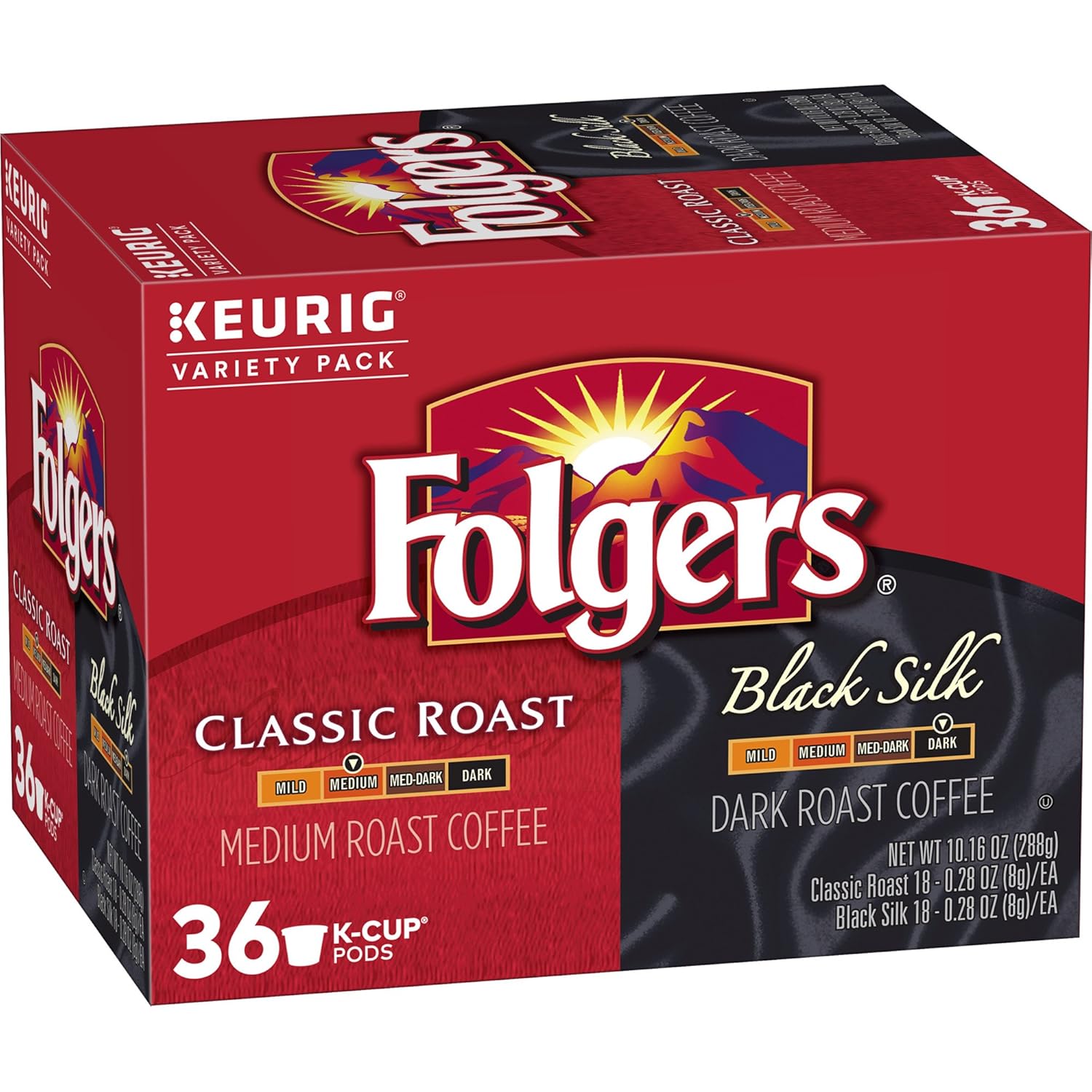 Folgers Classic Roast Folgers K Cup Variety Pack Folgers® Classic