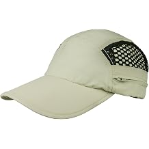 Taslon UV Cap with Hidden Flap