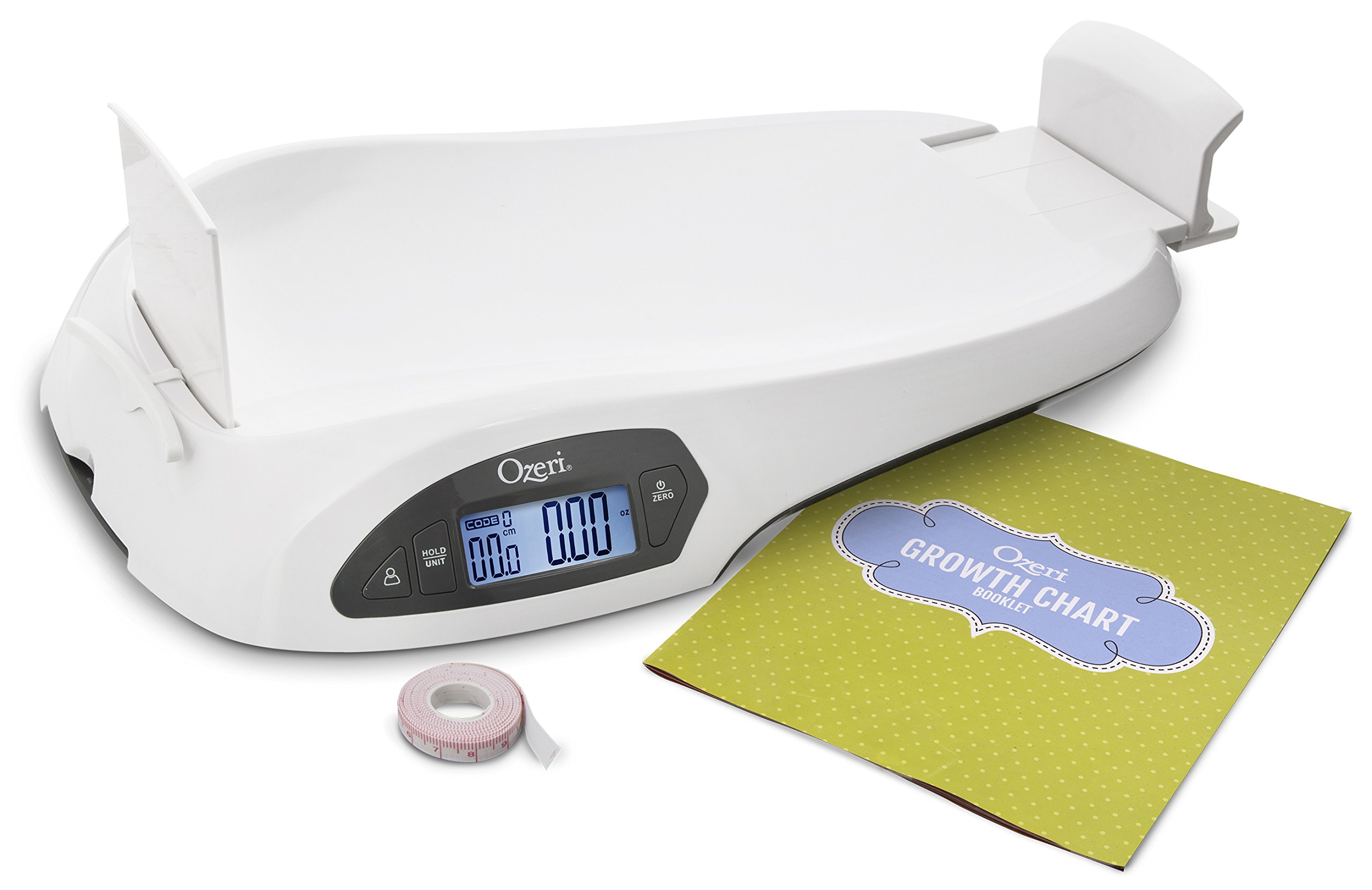 Ozeri All-in-One Baby and Toddler Scale with Weight and Height Change Detection 4