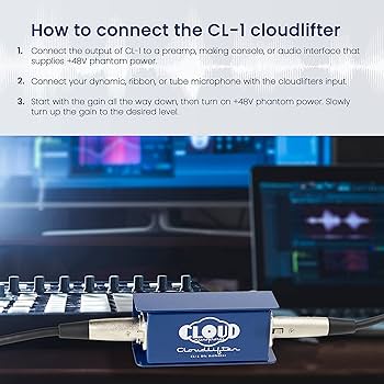 アンプ Cloudlifter CL-1 Mic Activator Cloud Microphones Cloudlifter CL-1 1-channel Mic Activator