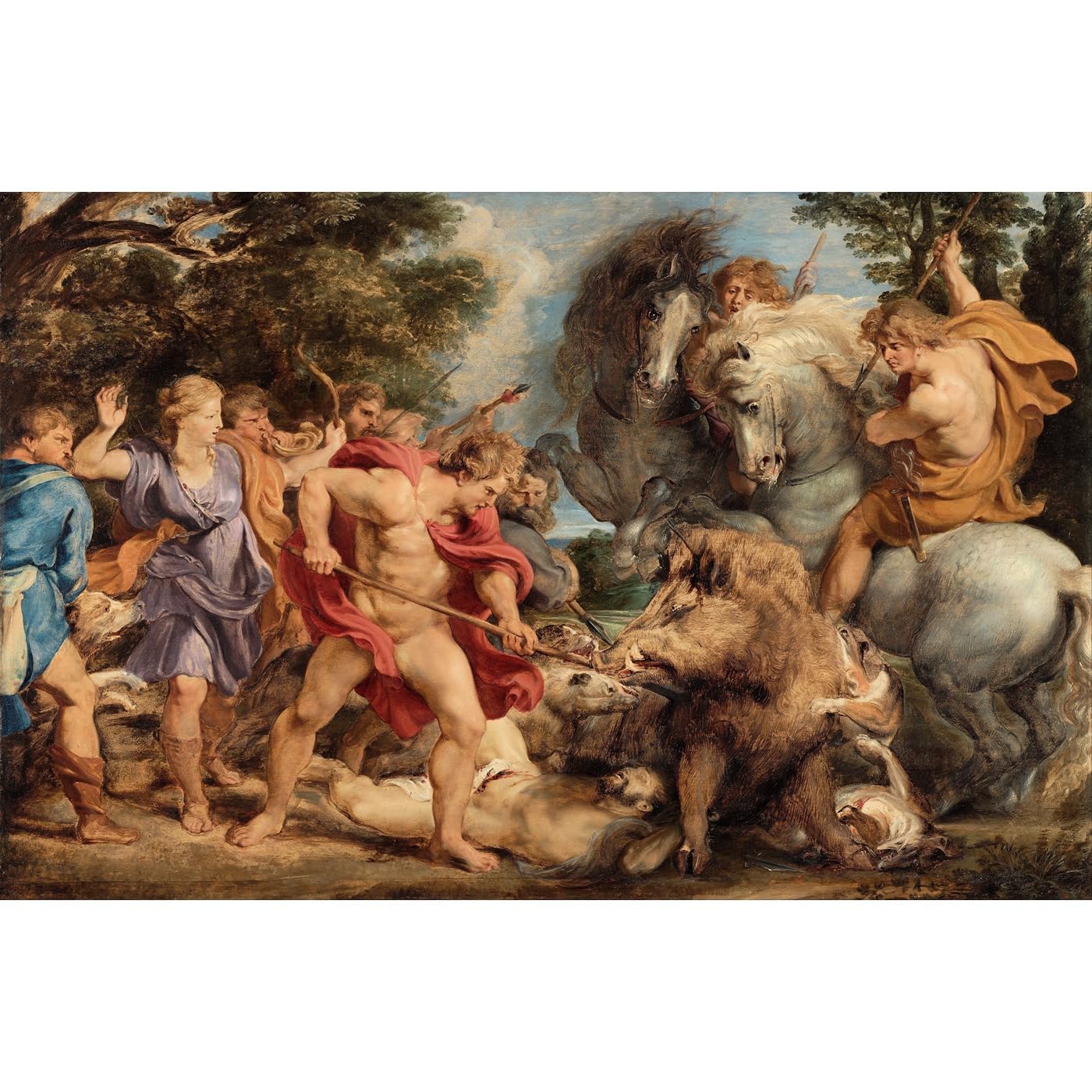 Impression sur toile Rubens pour decoration de salon grand format