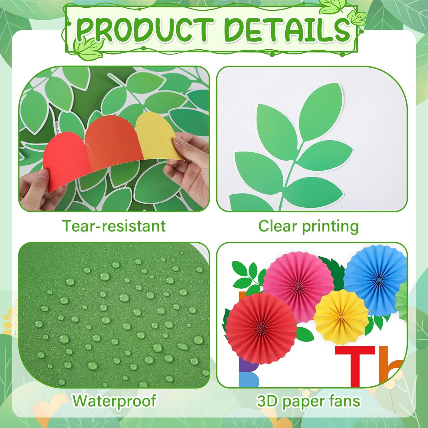 Classroom Bulletin Board Decorations with 3D Paper Fans Inspirational Welcome, Make Way for a Great Day Bulletin Board Set for Back to School Motivational Office Home Wall Door Chalkboard Decor