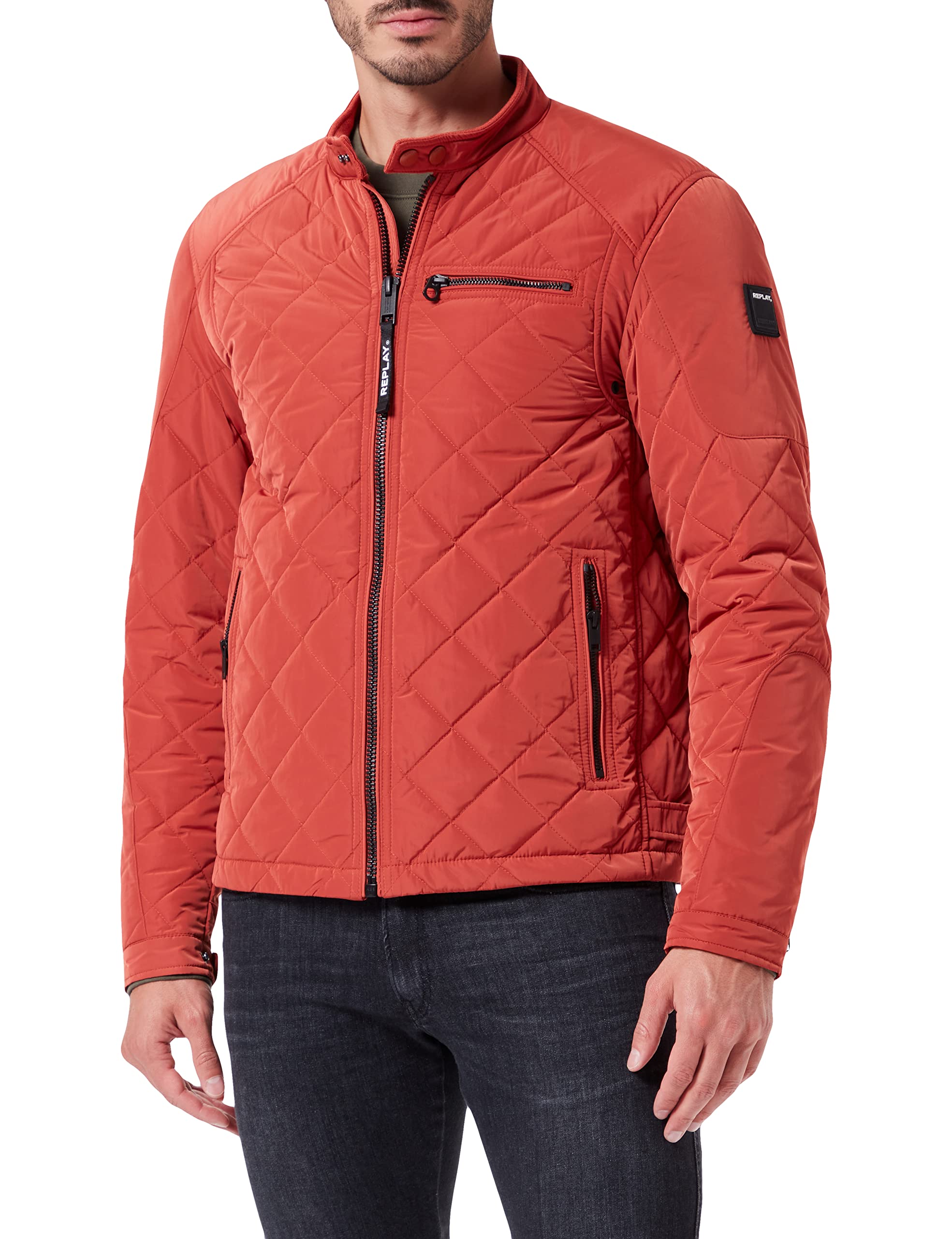 Replay Herren Steppjacke Übergangsjacke