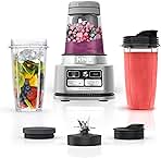 Ninja Blenders for Kitchen | Smoothie Blender, Mixer, Grinder - Premium Blending Performance for Sauces, Frozen Drinks, and More | 1200 Peak Watt Motor | SS101 Foodi Personal Smoothie Maker