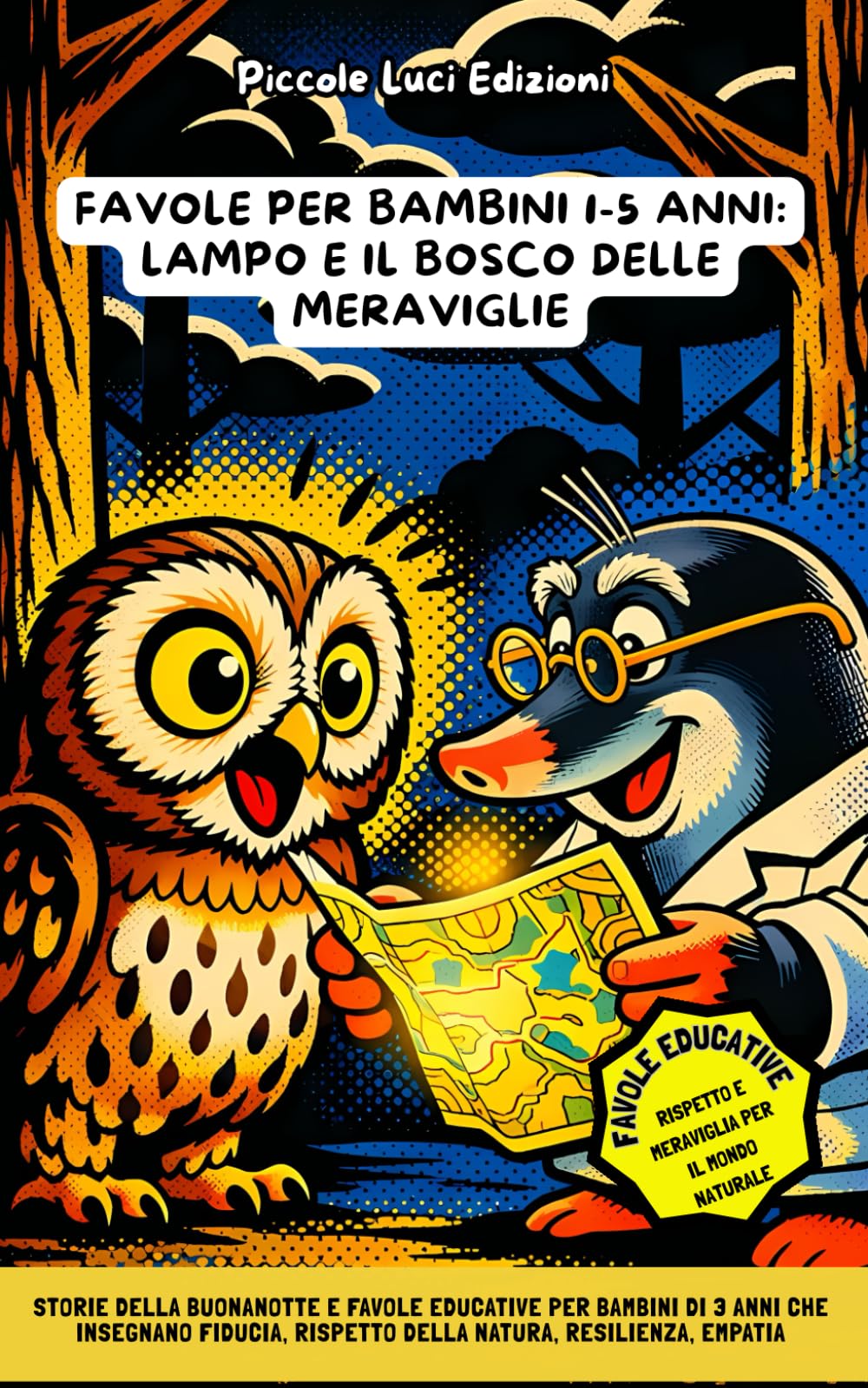 Favole per Bambini 1-5 Anni: Lampo e il Bosco delle Meraviglie: Storie Della Buonanotte E Favole Educative Per Bambini Di 3 Anni Che Insegnano Fiducia, Rispetto Della Natura, Resilienza, Empatia