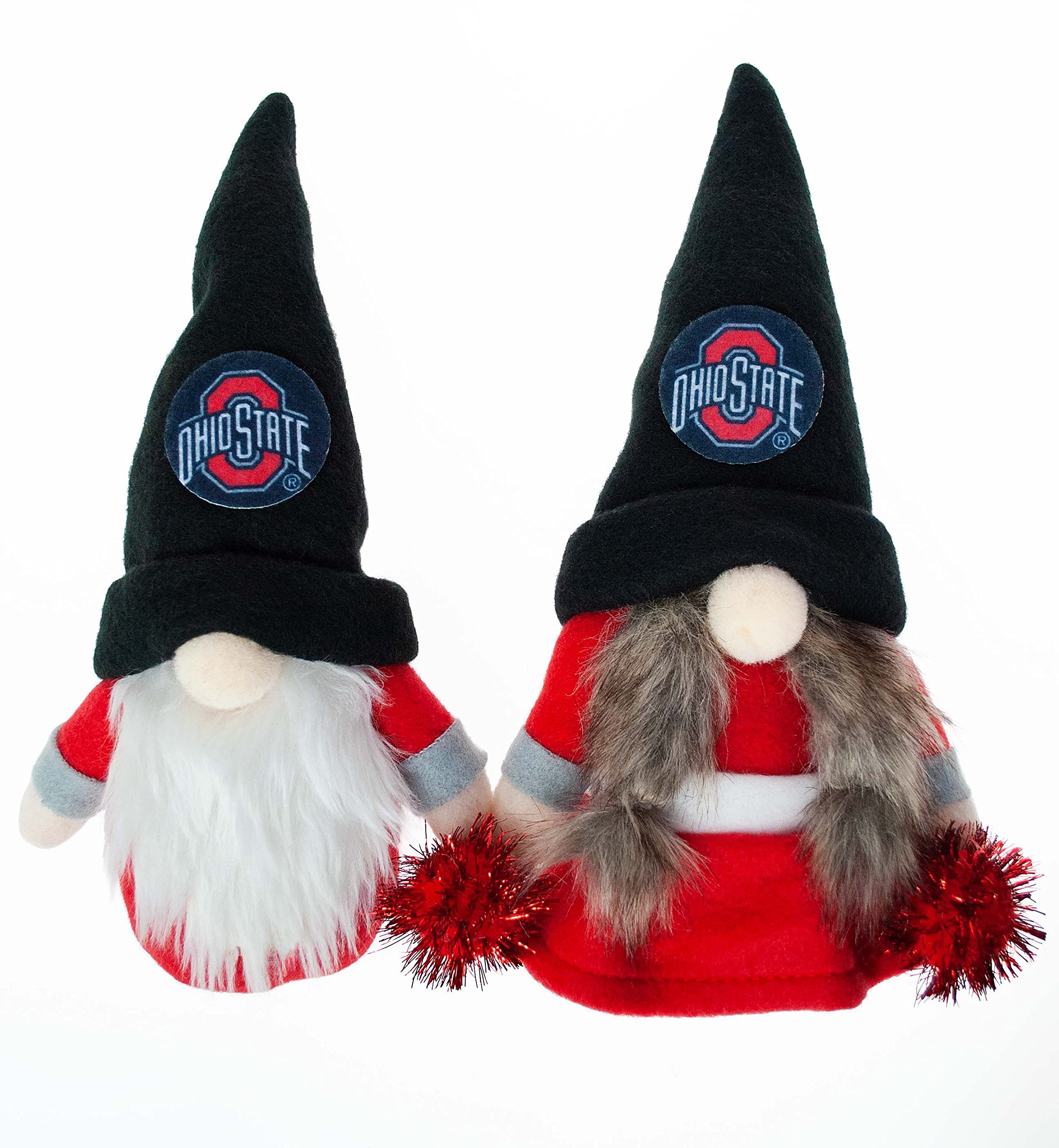 Amazon.com: University of Ohio Buckeyes Plush Set of 2 Gnome