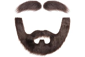 DIY Jason Kelce Mummers Costume with Fake Mustache and Beard