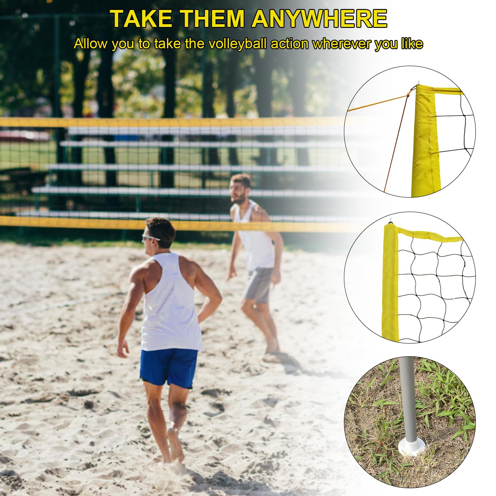 Red de voleibol de piscina – Juego de bádminton con red | red de bádminton