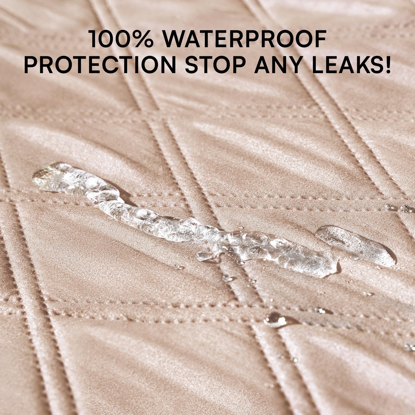 luciphia Copridivano per Cani Impermeabile, Coperta per Cani 100% Impermeabile con Punti Antiscivolo Tappetino Protezione per Mobili Bambini Cane Gatti Lavaggio in Lavatrice Beige kaki 173_x_208cm