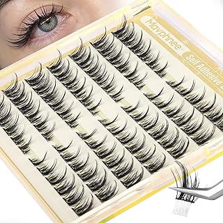 Extensiones de pestañas autoadhesivas, racimo...