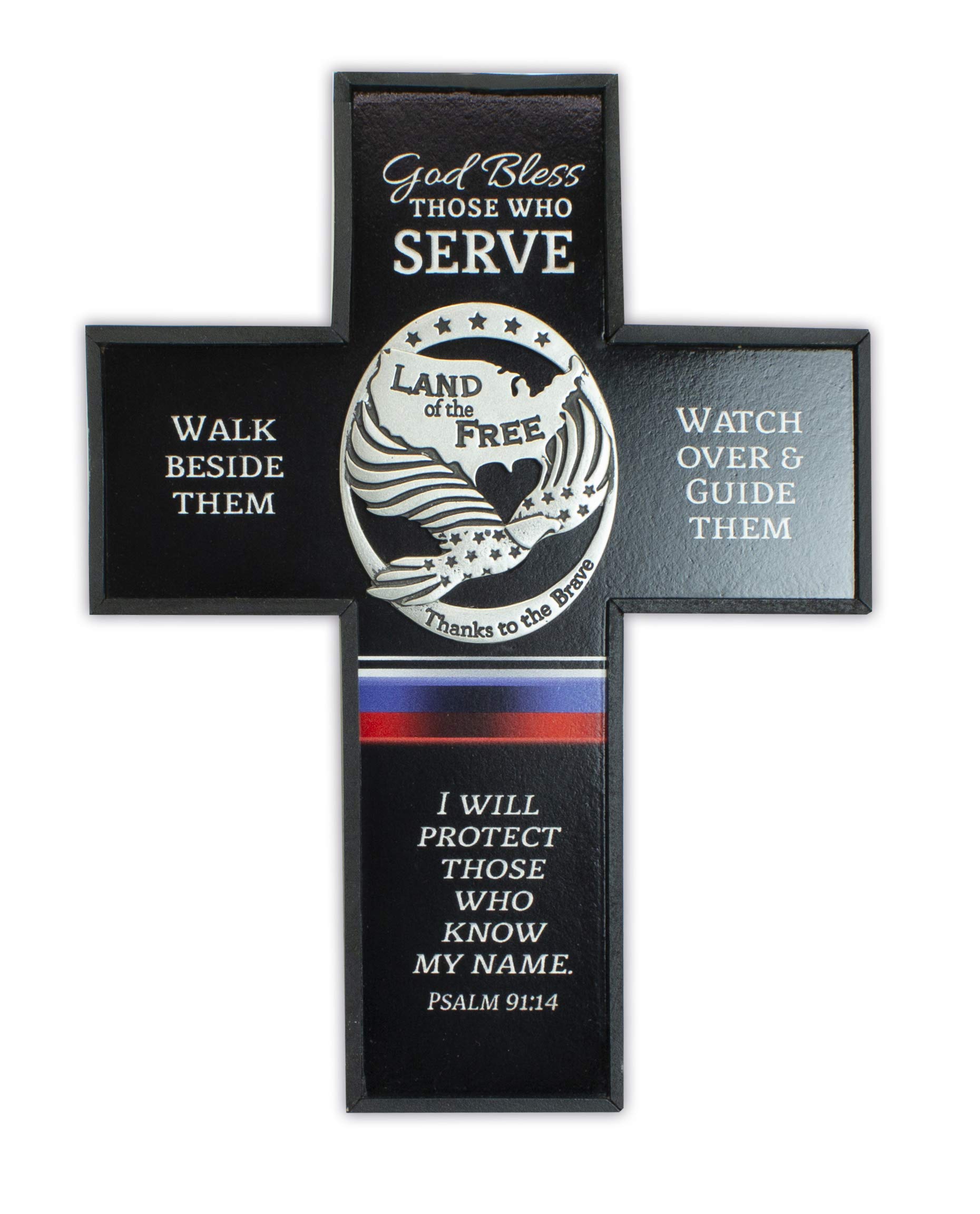 Cathedral ArtOne Size, Cross-Patriotic, Multicolored, Multi