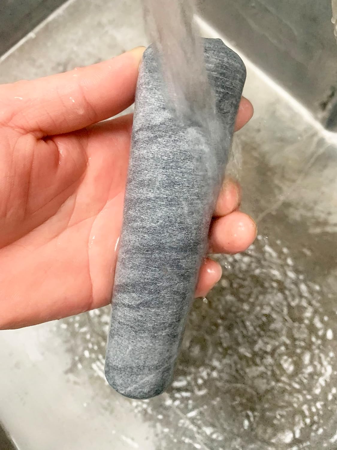 6 in Granite Replacement Pestle (Only Pestle [Mortar is not Included]) Black Unpolished