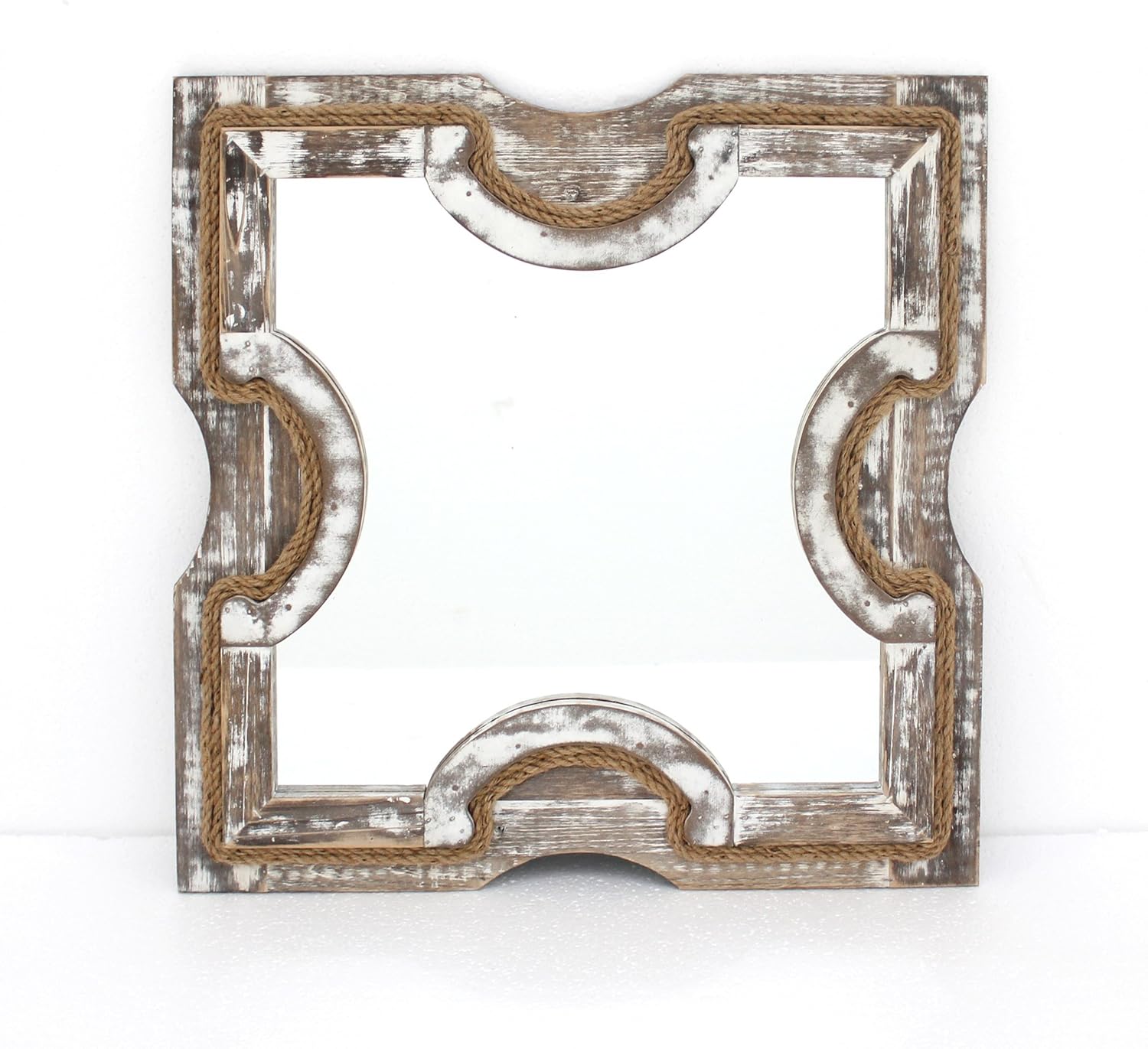 Wood Wall Mirror WD-034 [Set of 2]