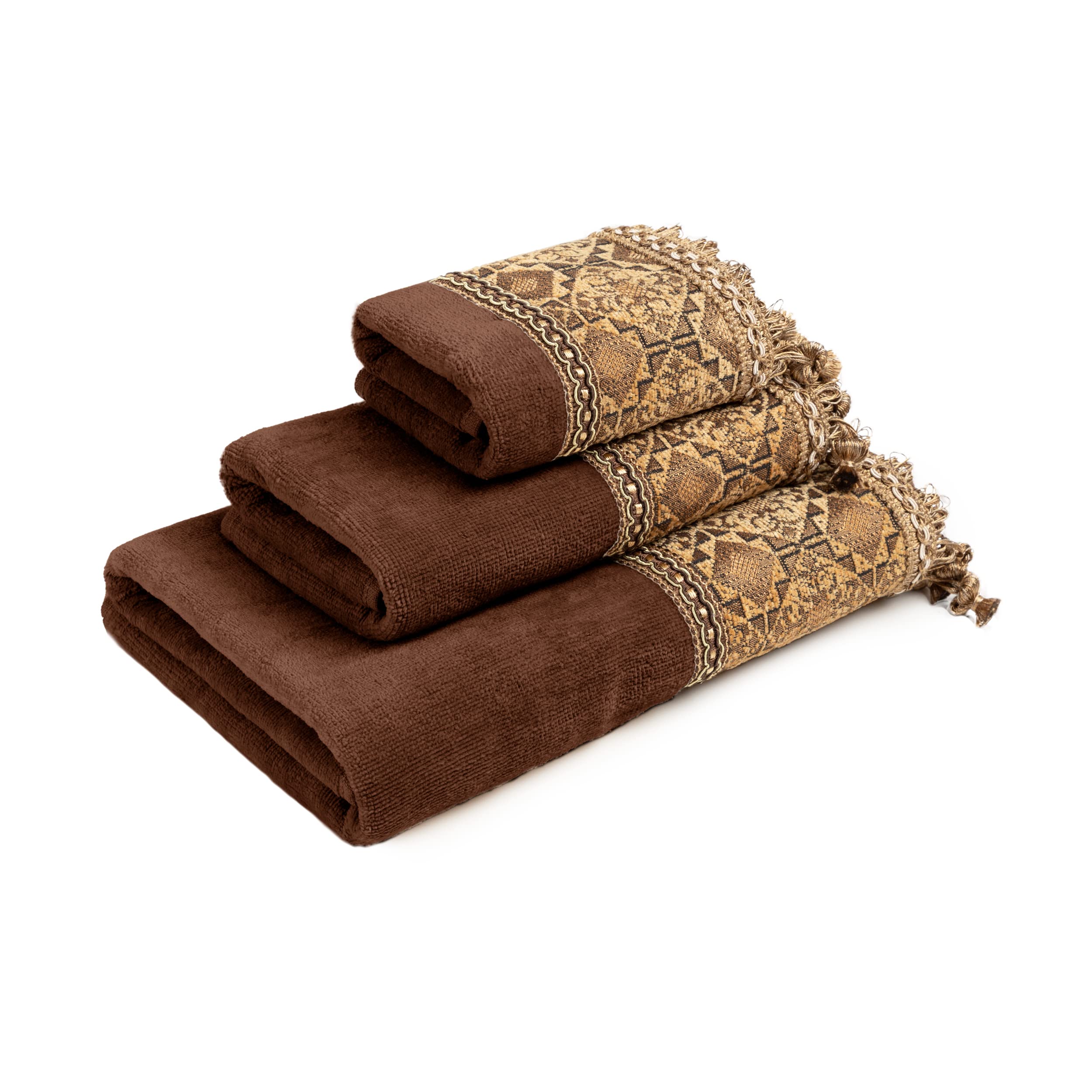 Amazon.com: Sherry Kline Agrabah 3 Piece Decorative Bathroom Towel