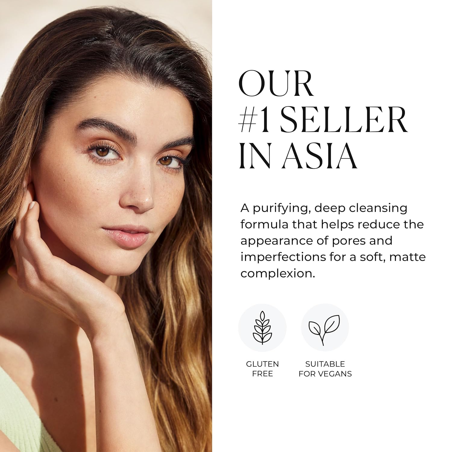 Natura Bissé Stabilizing Cleansing Mask, Purifying Deep Cleansing Mask, Cleanses, Purifies & Mattifies, For Normal, oily & acne-prone Skin, 7 Oz - Image 4