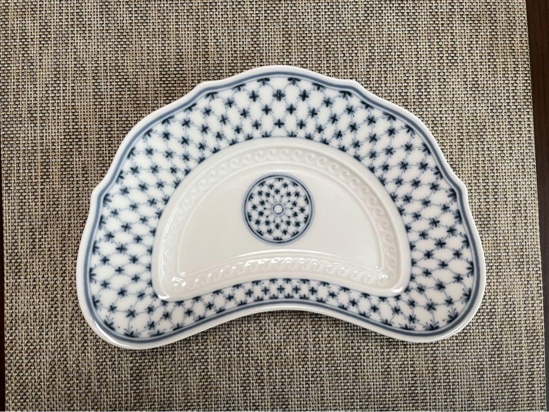 【廃盤型】　ジノリ　ミュージオクラシコ　クレセント皿 廃盤型】ジノリミュージオクラシコクレセント皿