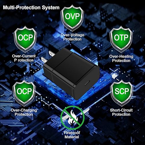 Miniatura 6 de Cargador Samsung súper rápido para Galaxy S24S23S22S21S20 FES23 UltraS23 PlusS22 UltraA15A14 5GA54A53A23A23A13A12A32Z Flip 5 4 3, 25W USB C cargador