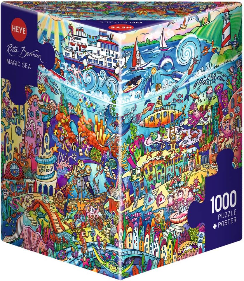 Jigsaw Puzzle: HEYE - Berman Magic Sea (1000 Pieces)