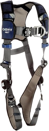 Miniatura 2 de 3M DBI-SALA ExoFit NEX Plus Comfort Arnés de escalada estilo chaleco 1140110, mediano, gris, 1 EA