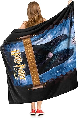 Miniatura 8 de Northwest Harry Potter - Manta de seda táctil, 50 x 60 pulgadas, Slytherin