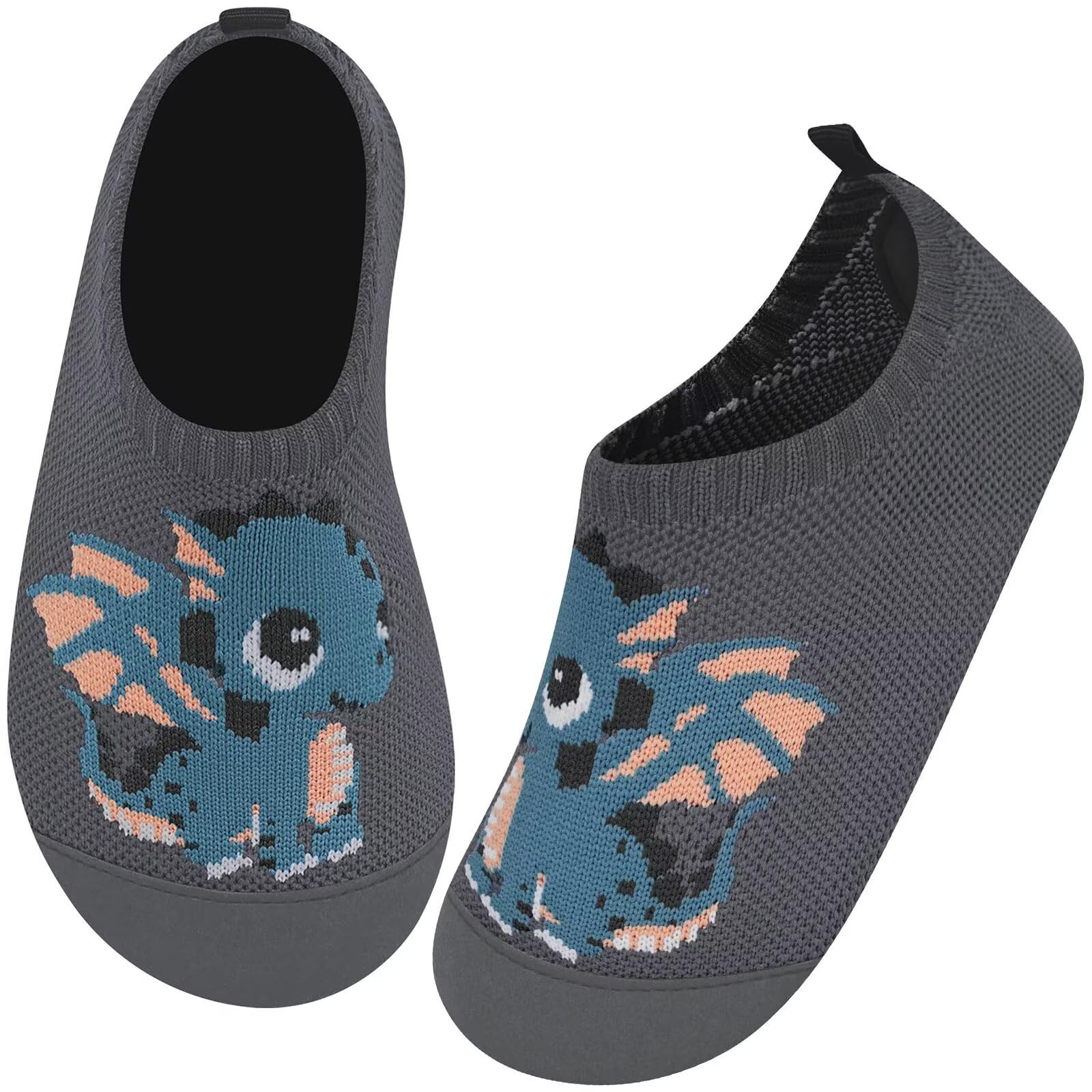 Kyopp Hausschuhe Kinder für Junge mädchen Atmungsaktive Hüttenschuhe Barfußschuhe Kinder Rutschfest Pantoffeln