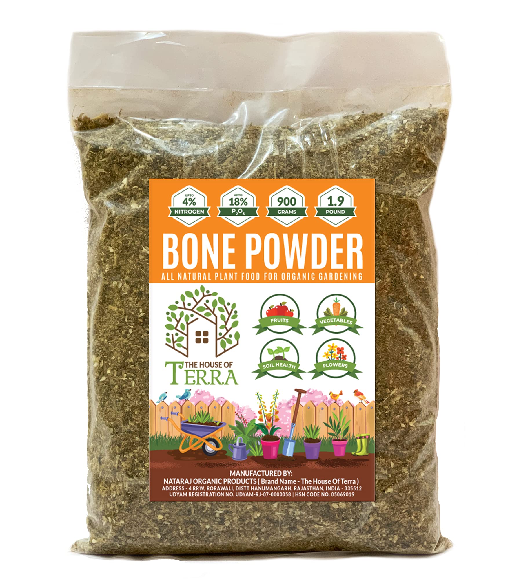 100% Pure Bone Meal Powder Fertiliser Manure 450 Grams for Plants - Organic & Natural Growth Boosters - Complete Plant Food - Indoor & Outdoor Plants (B09HQWX77T) Amazon Price History, Amazon Price Tracker