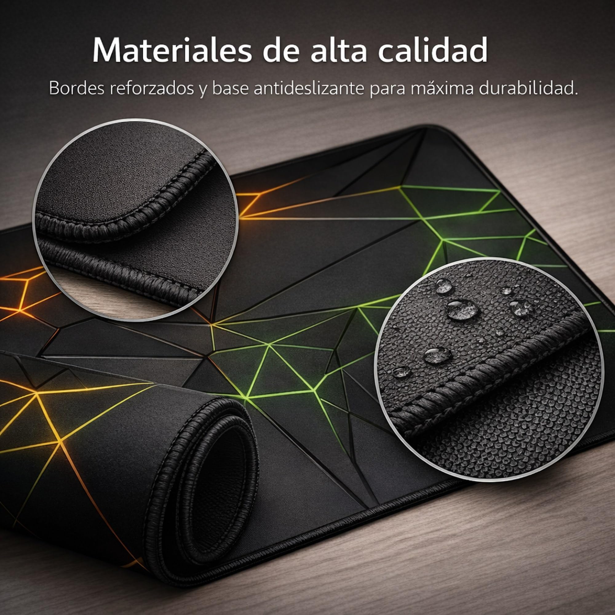 Alfombrilla de Escritorio Gaming XXL 900x400 mm | Tapete para Escritorio y Alfombrilla de Ratón Grande | Mouse Pad Gaming Antideslizante, Cubre Escritorio Ideal para Decoración Gamer y Oficina