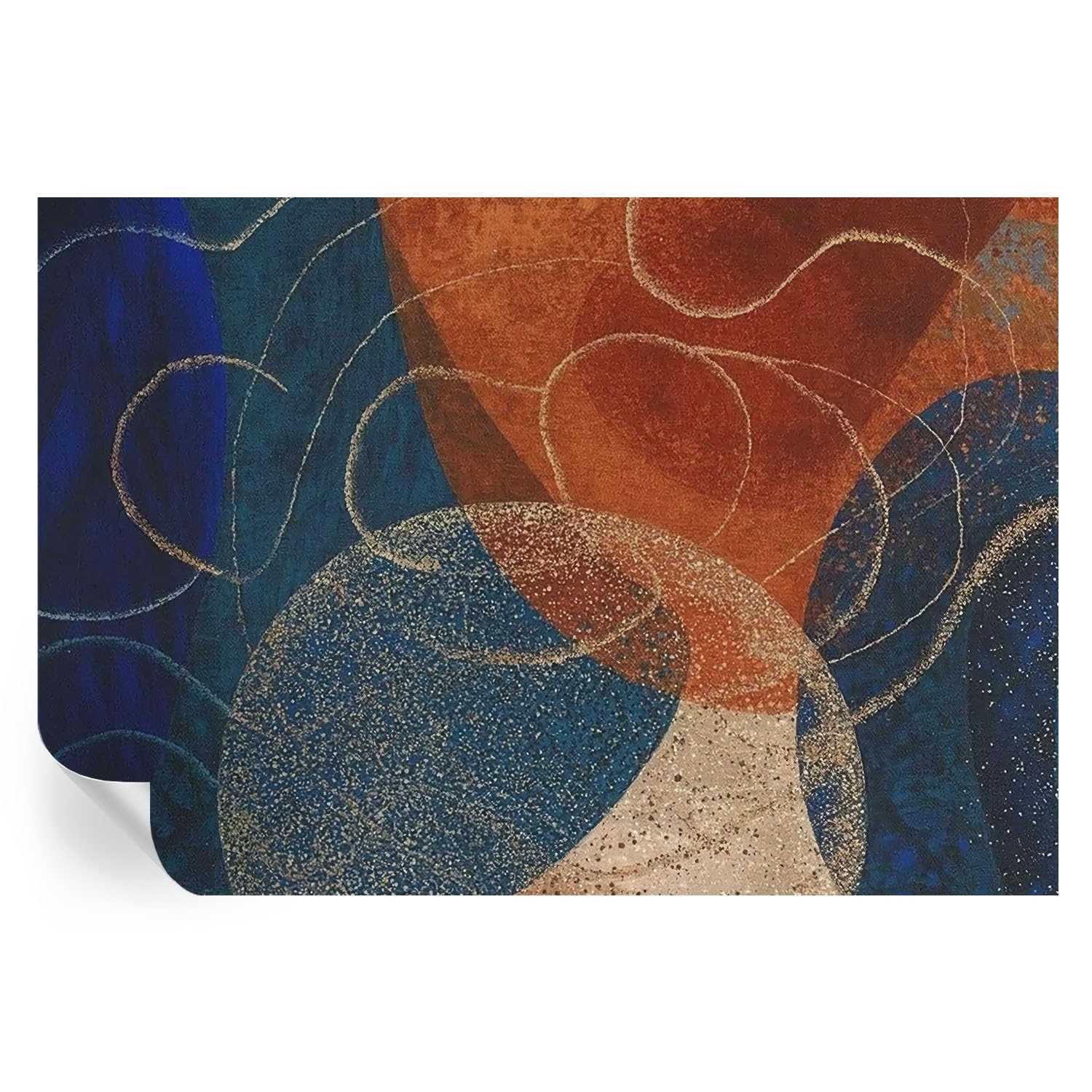 Murales autoadhesivos para tapar imperfecciones con vinilos coloridos